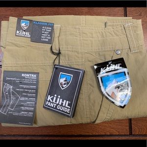 Kuhl kontra air pants 32x34 (Khaki)